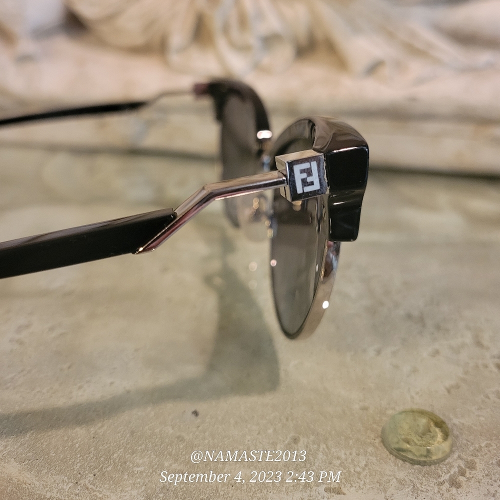 Fendi FF 0229/S Sunglasses Open Box Display Cat Eye NAM#2 - Picture 8 of 17